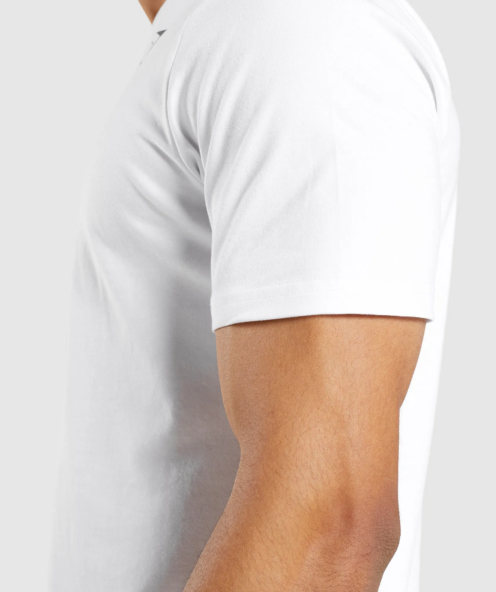 Gymshark Essential T-Shirt - White sold by Gymshark product image thumbnail 5