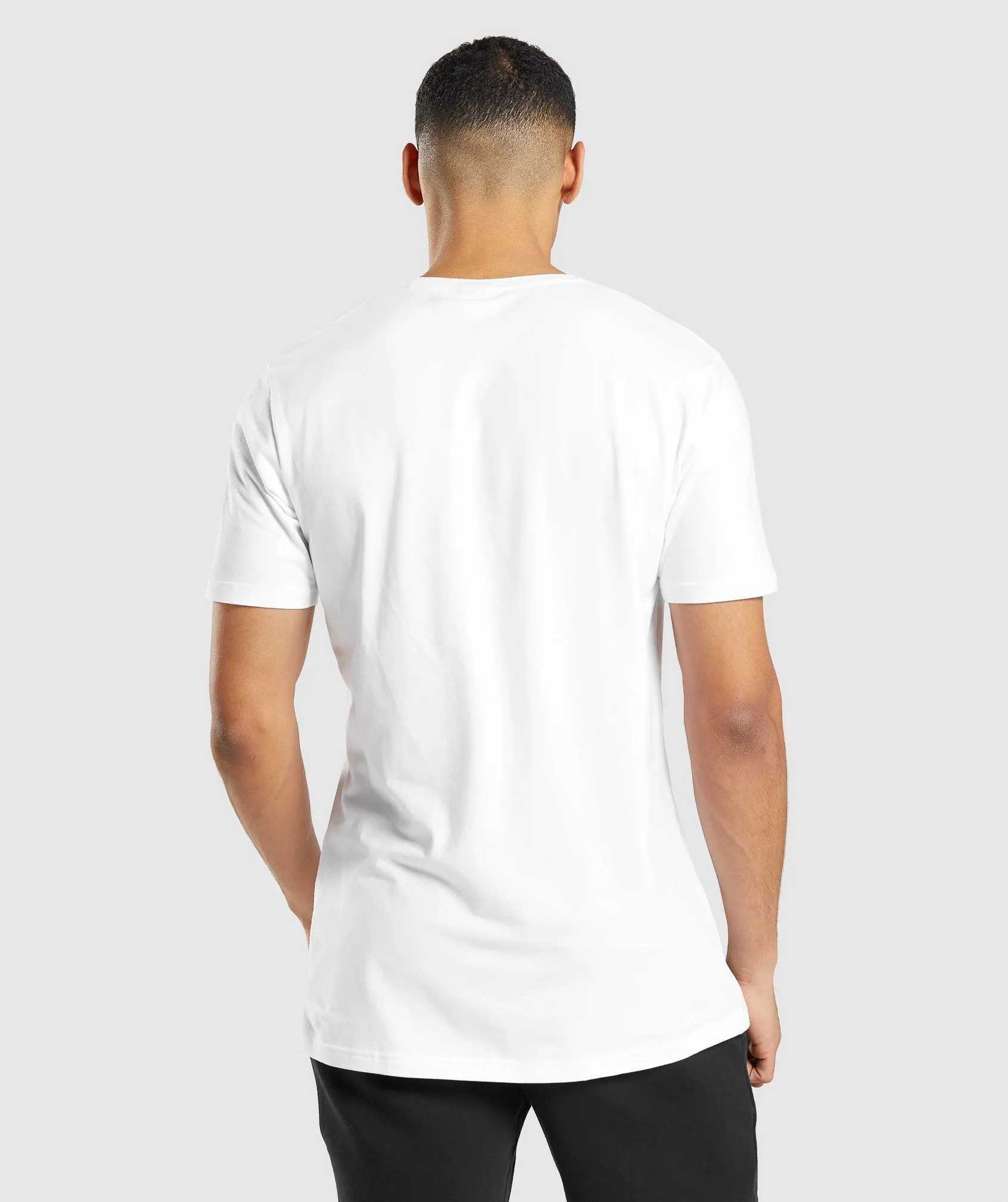 Gymshark Essential T-Shirt - White sold by Gymshark product image thumbnail 2