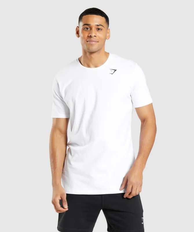 Gymshark Essential T-Shirt - White sold by Gymshark