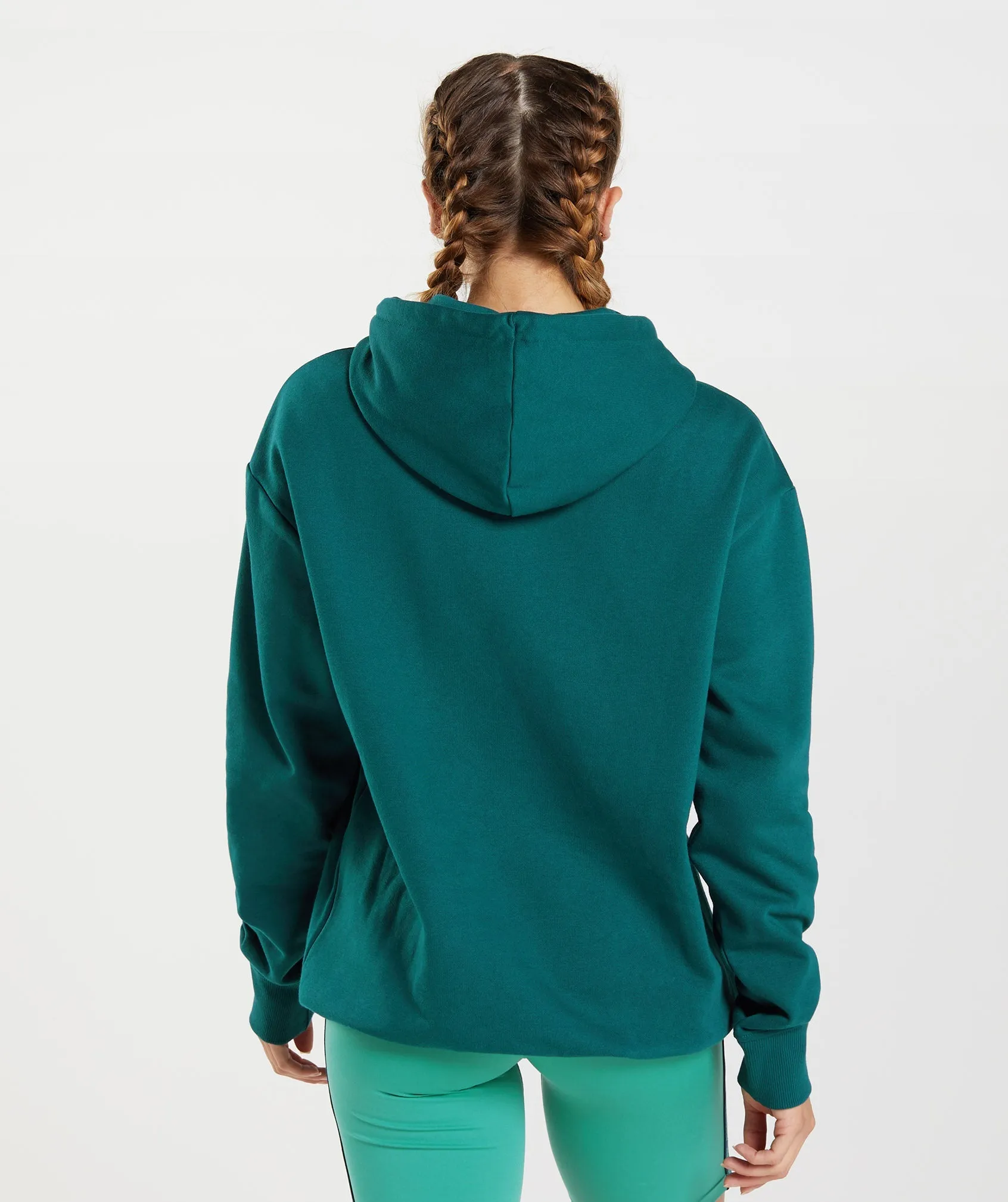 Gymshark Training Oversized Hoodie - Winter Teal sold by Gymshark product image thumbnail 2