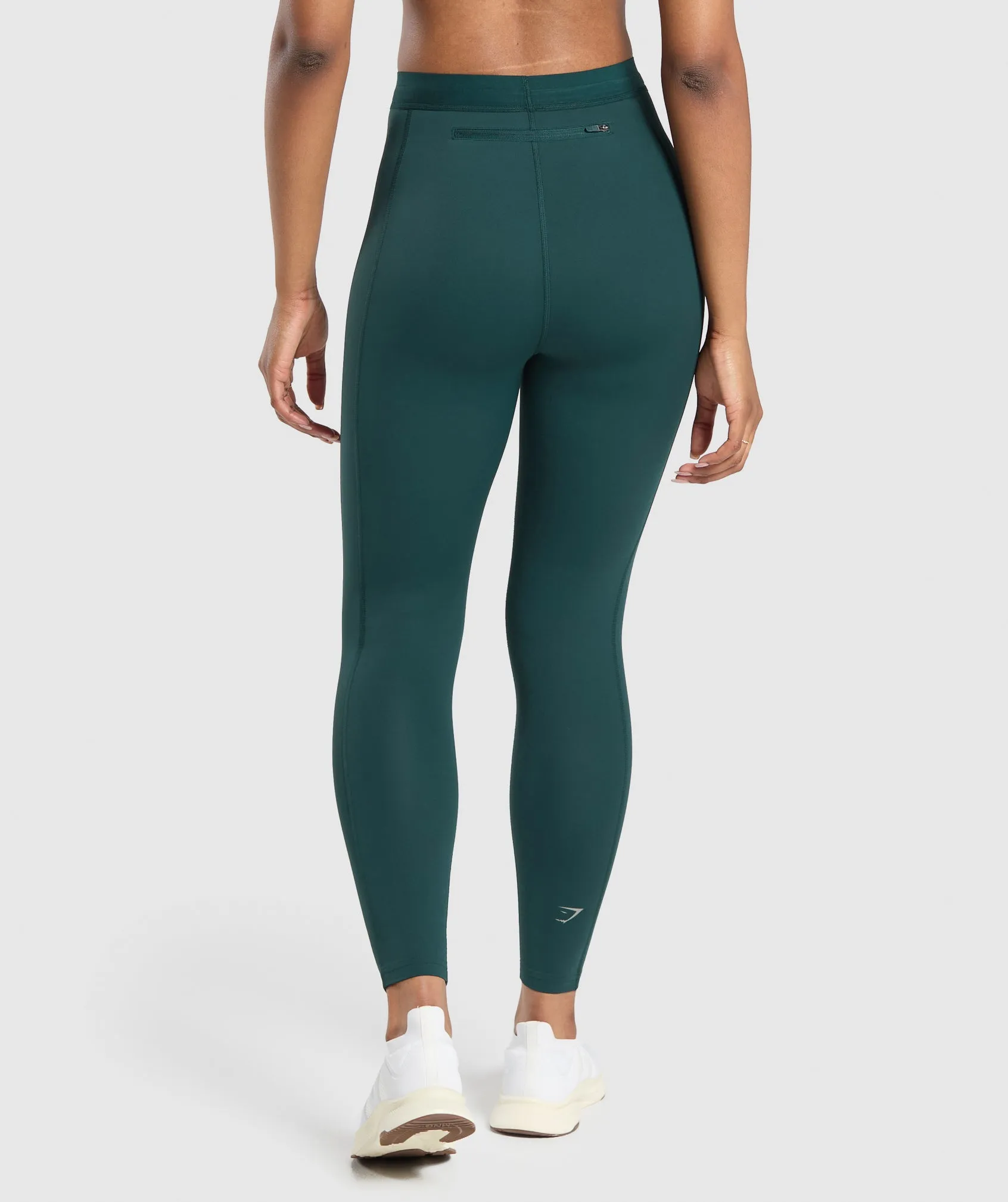 Gymshark Running Leggings - Strong Teal sold by Gymshark product image thumbnail 2