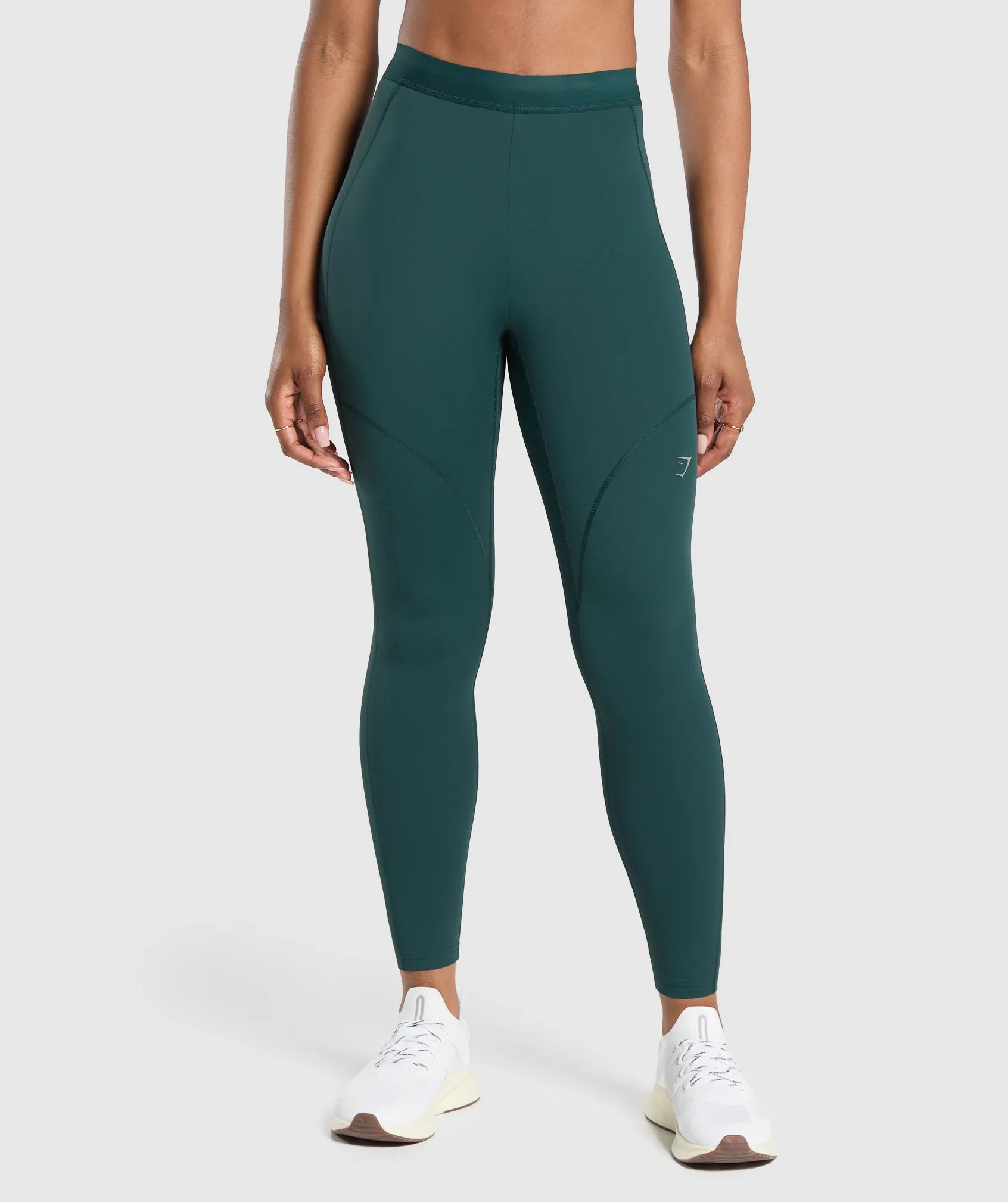 Gymshark Running Leggings - Strong Teal sold by Gymshark