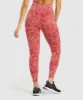 Gymshark Adapt Camo Seamless Leggings - Red sold by Gymshark
