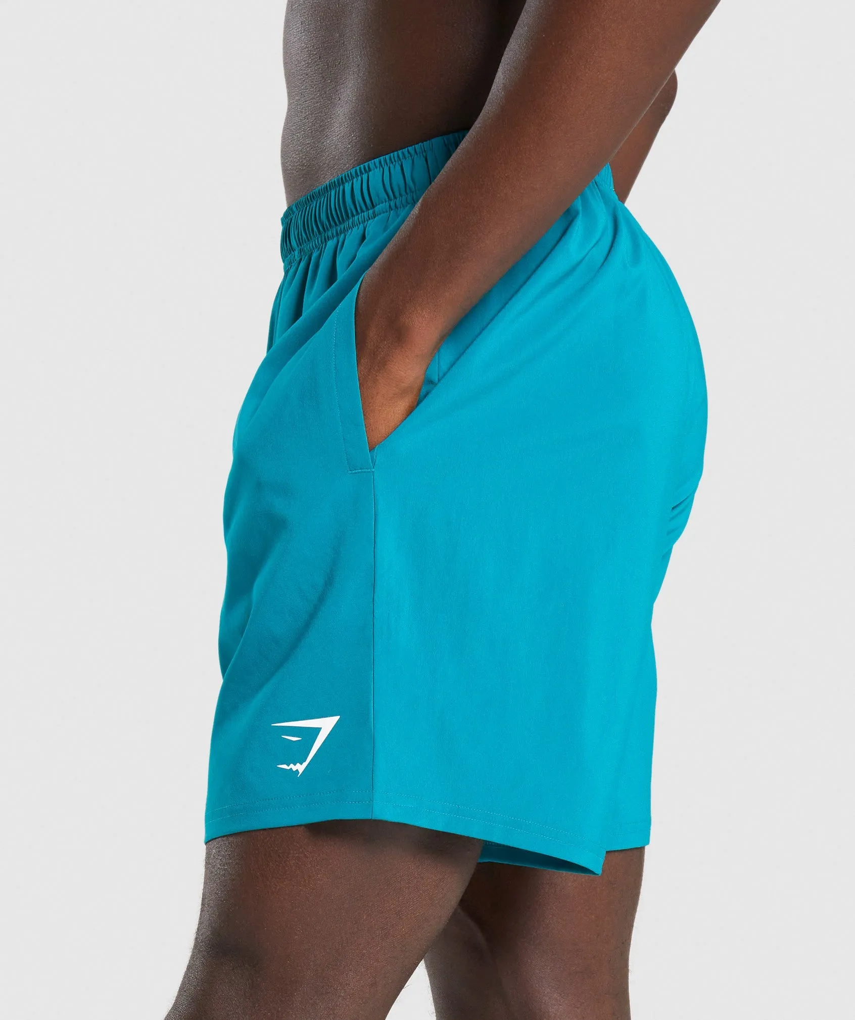 Gymshark Arrival Shorts - Teal sold by Gymshark product image thumbnail 5