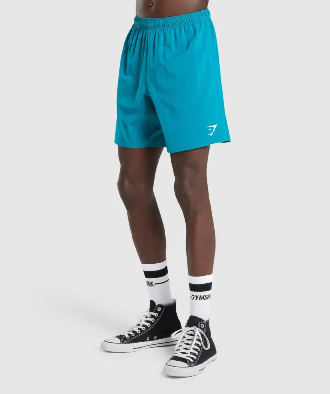 Gymshark Arrival Shorts - Teal sold by Gymshark