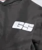 Gymshark Rest Day Hoodie - Silhouette Grey/Black/Spiral Optic Wash sold by Gymshark