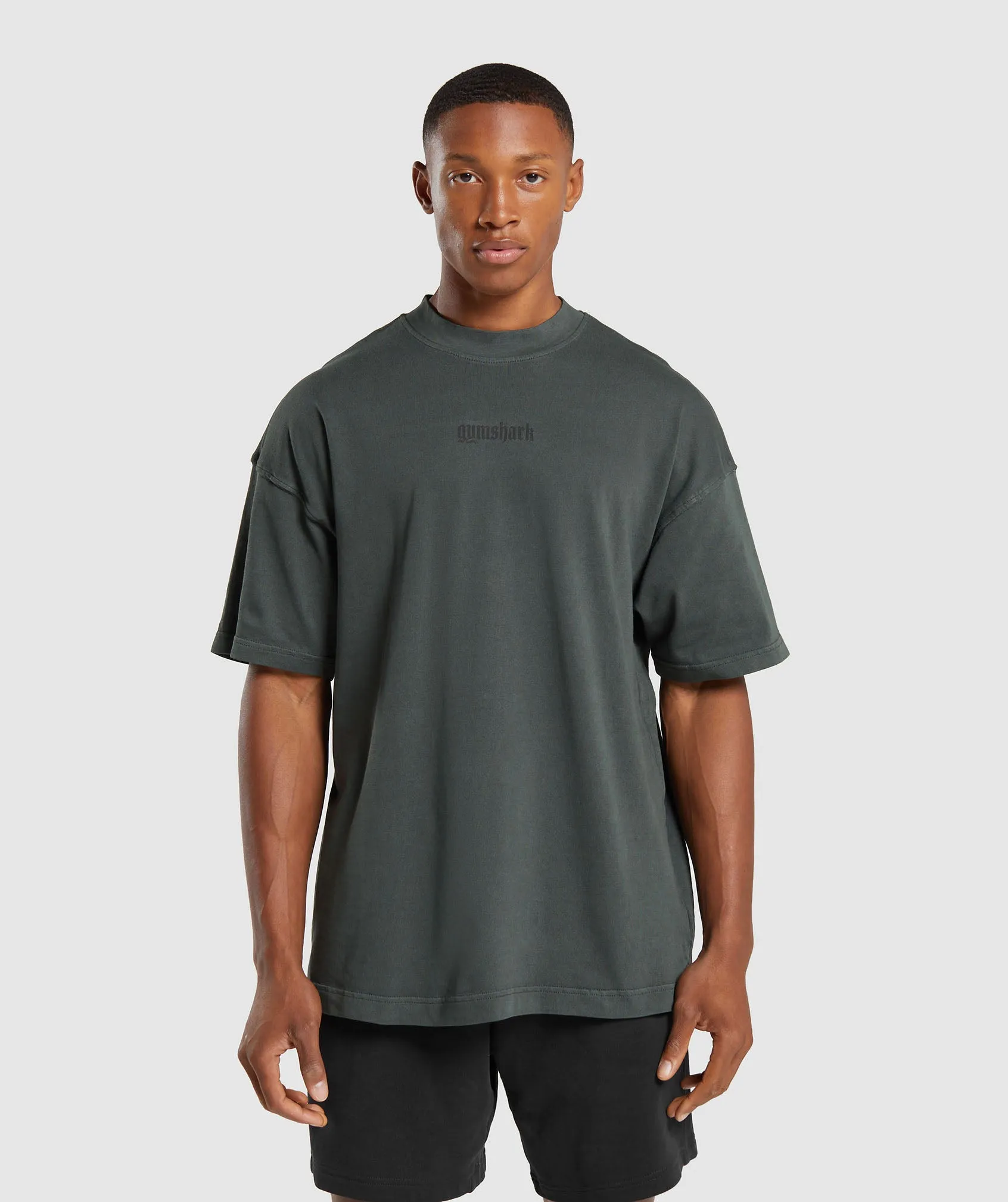 Gymshark Heavyweight T-Shirt - Deep Olive Green sold by Gymshark