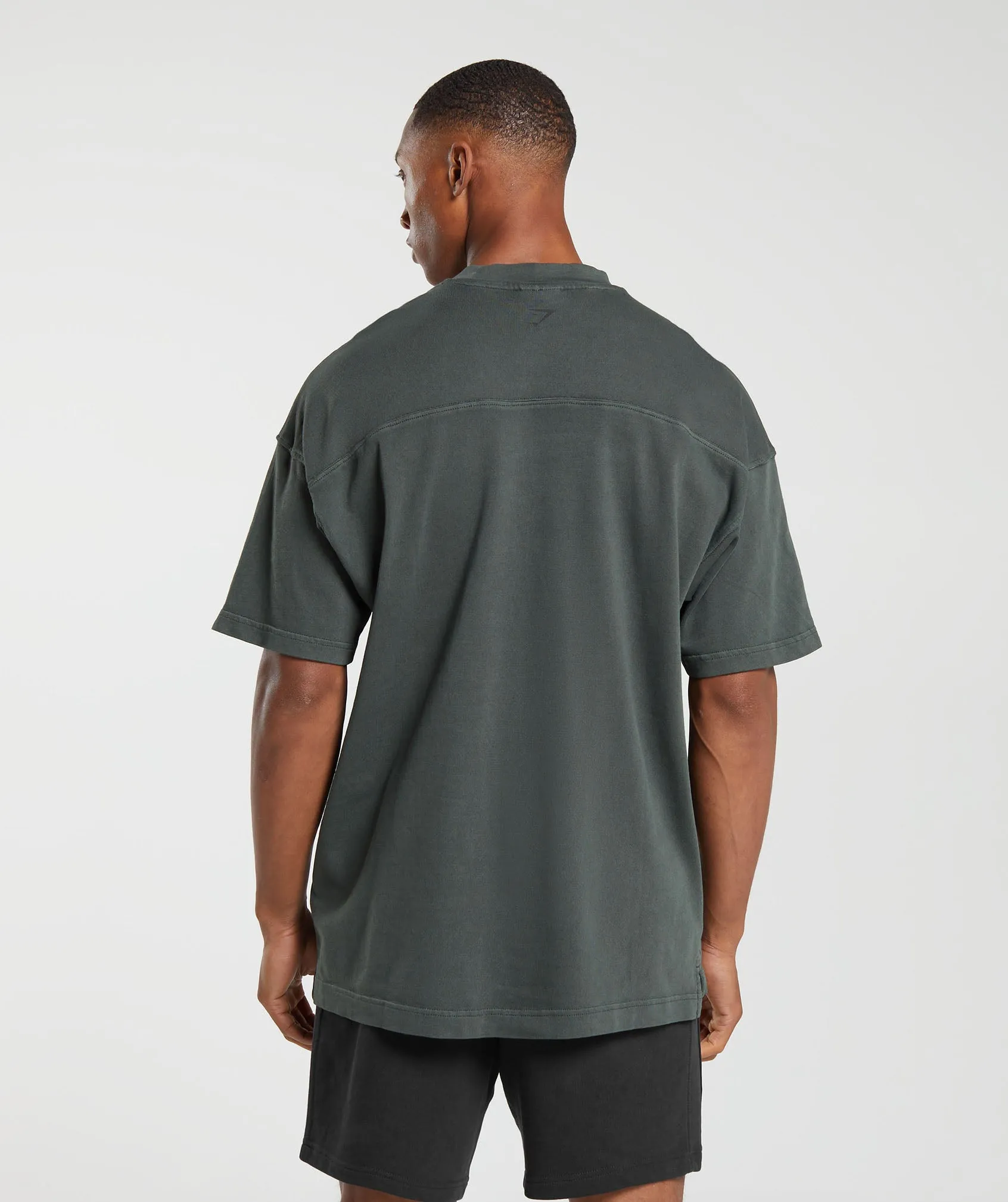 Gymshark Heavyweight T-Shirt - Deep Olive Green sold by Gymshark product image thumbnail 2