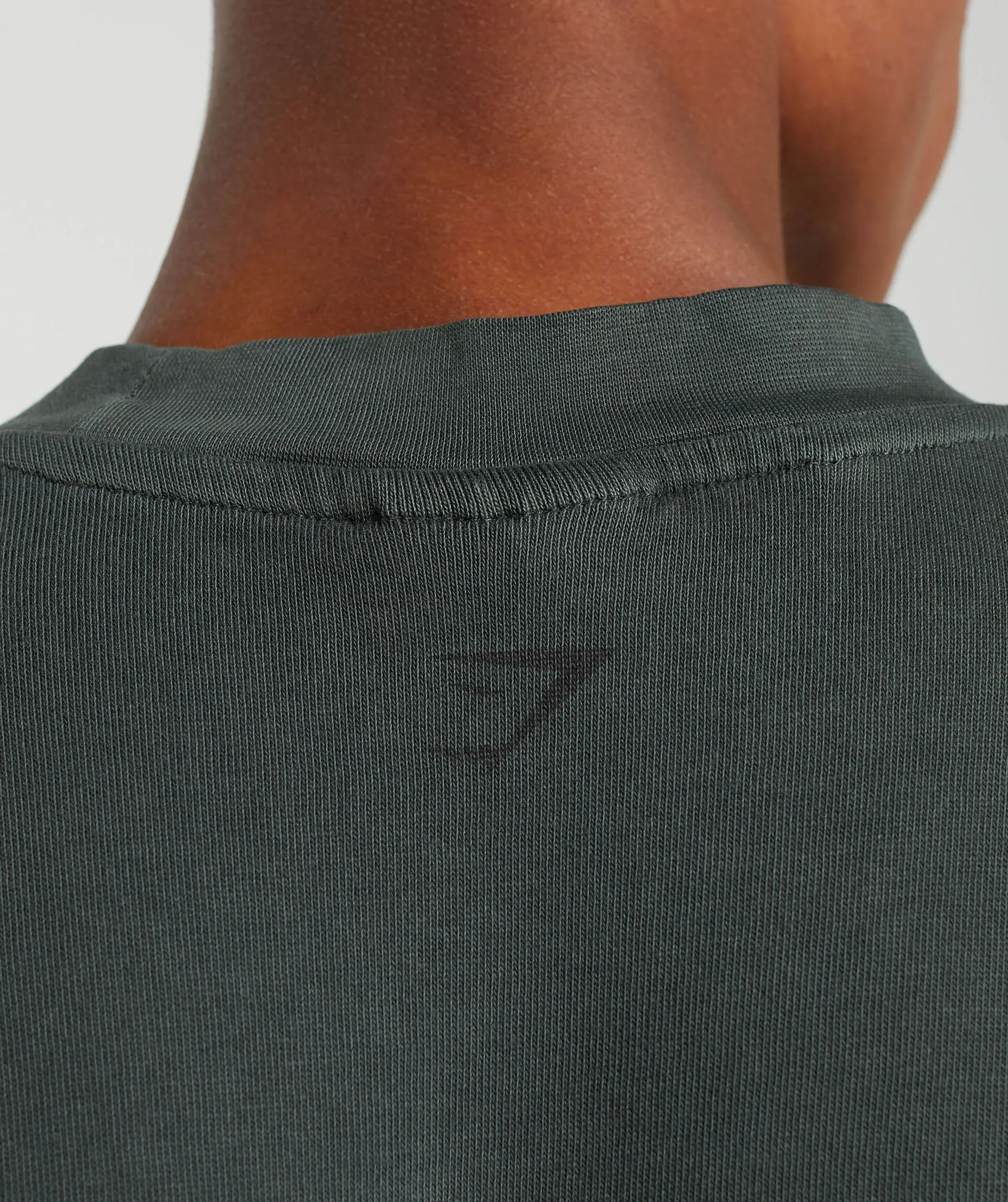 Gymshark Heavyweight T-Shirt - Deep Olive Green sold by Gymshark product image thumbnail 5