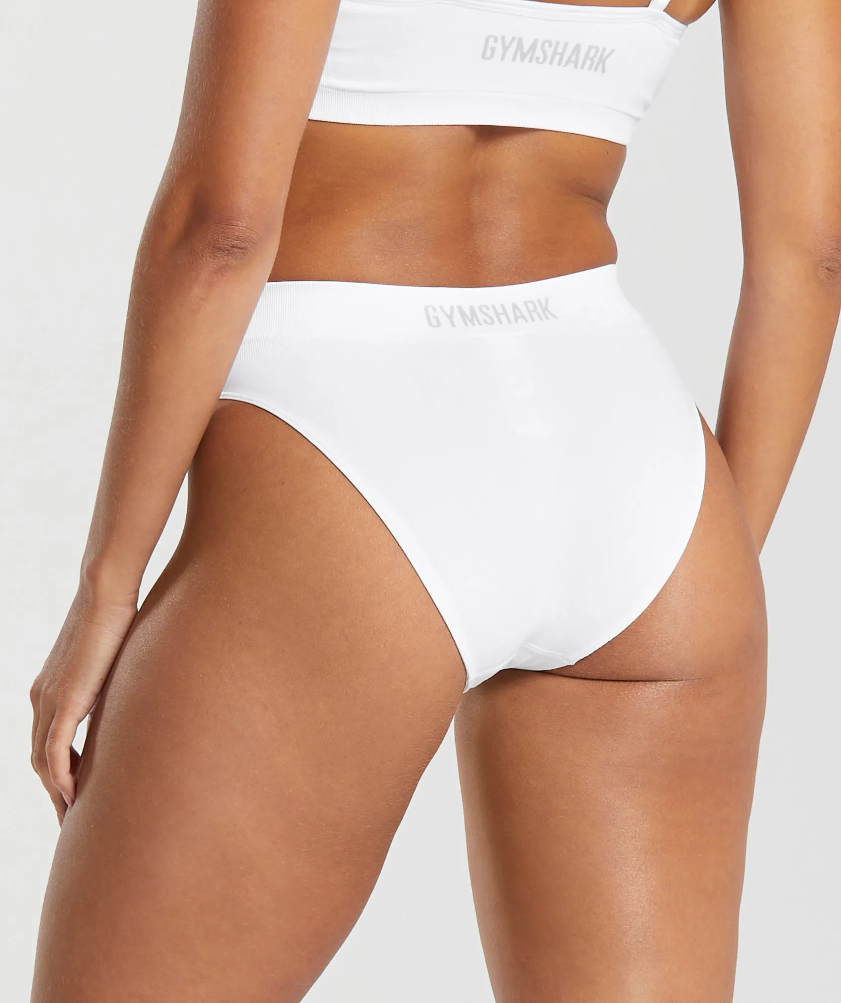 Gymshark Seamless Brief - White sold by Gymshark product image thumbnail 2