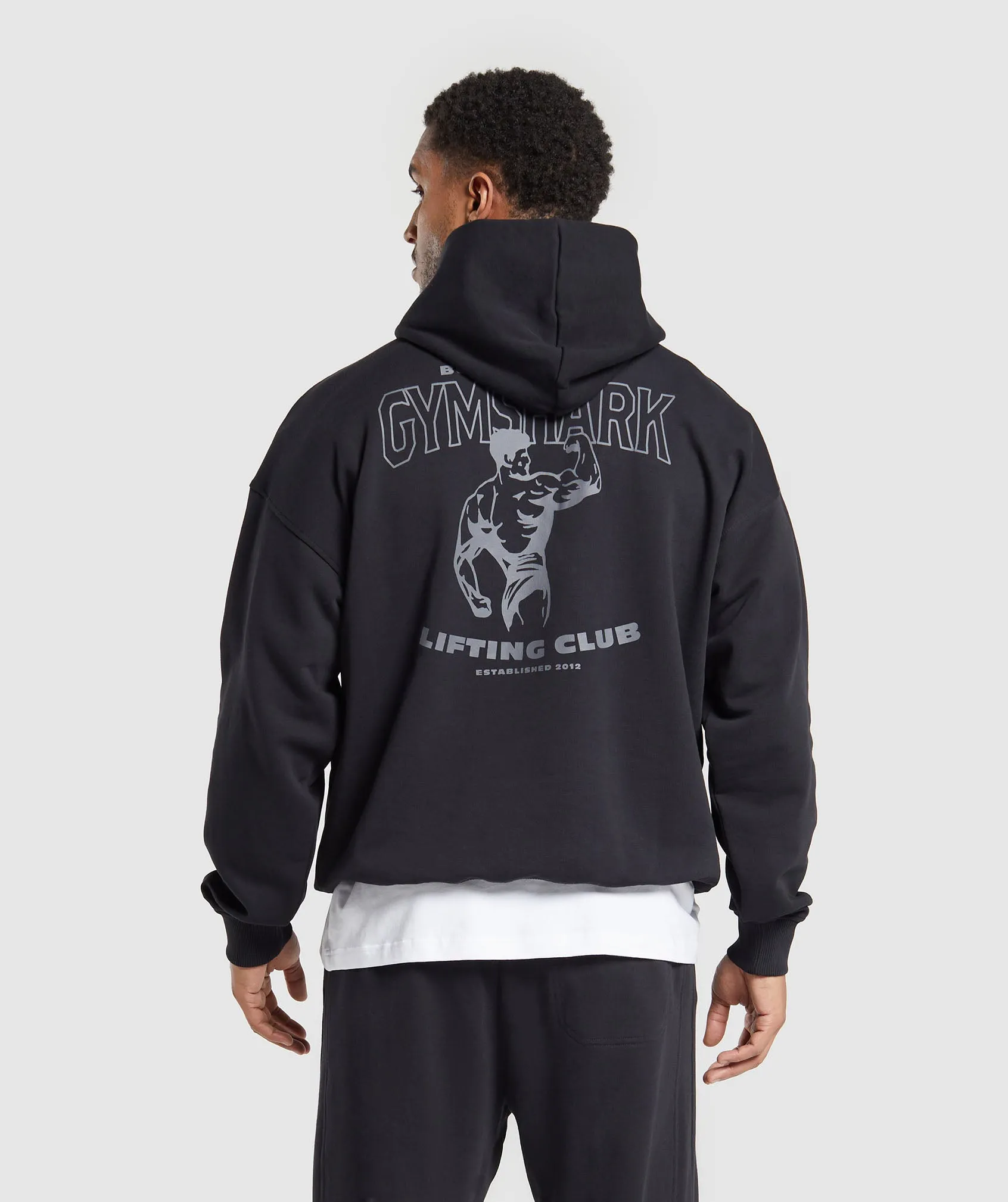 Gymshark Built in the UK Hoodie - Black sold by Gymshark