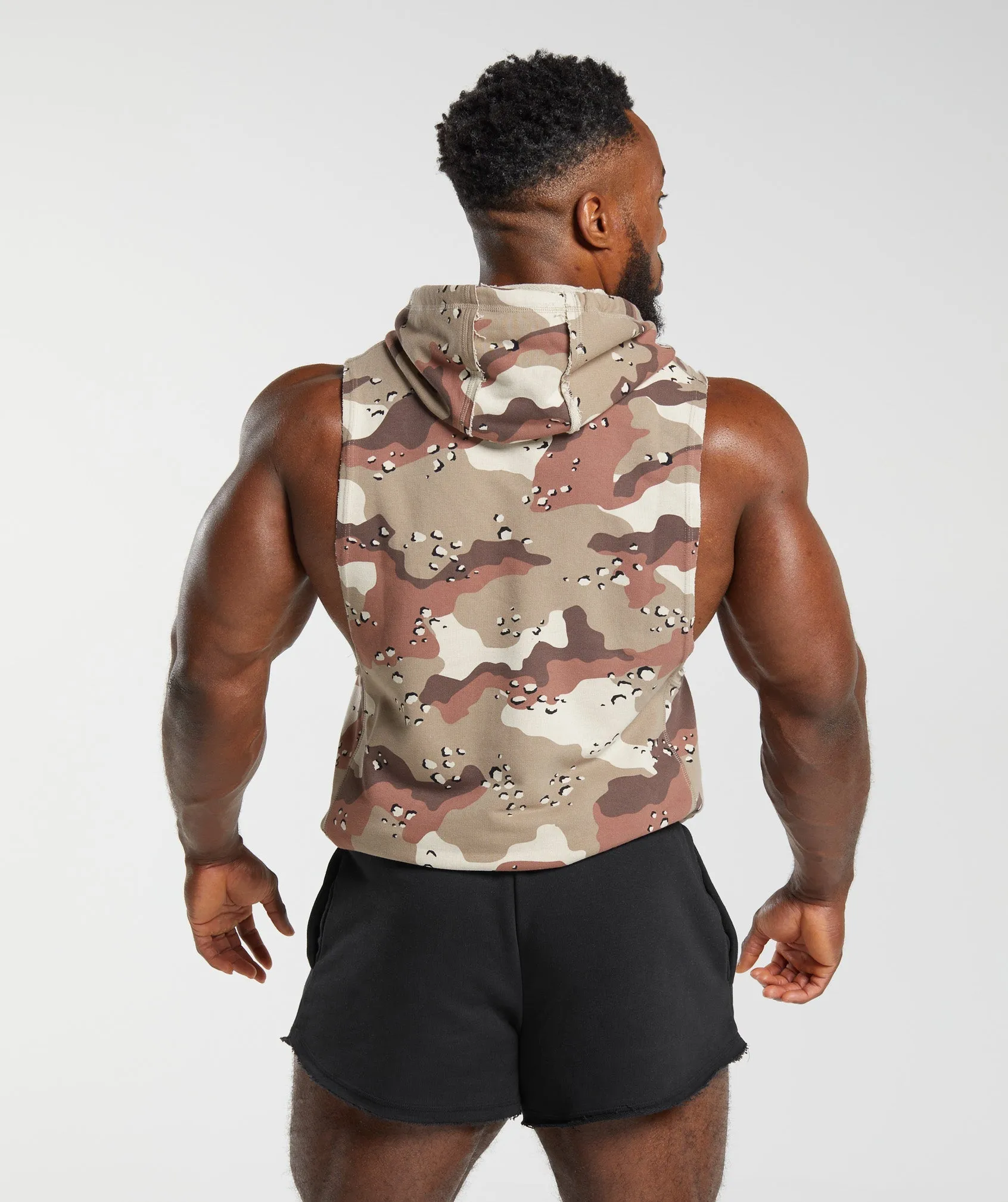 Gymshark Legacy Drop Arm Hoodie - Cement Brown sold by Gymshark product image thumbnail 2