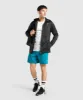 Gymshark Arrival Zip Up Hoodie - Black sold by Gymshark