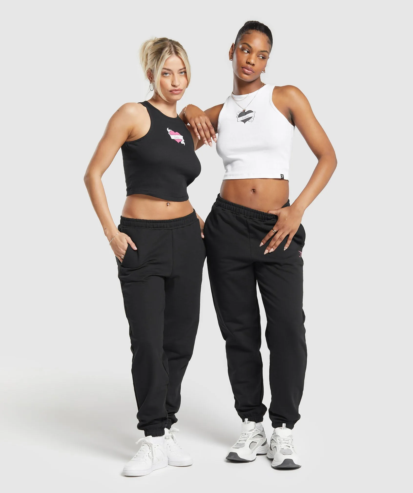 Gymshark Tattoo Midi Tank - White sold by Gymshark product image thumbnail 4