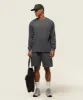 Gymshark everywear Relaxed Long Sleeve Tee - Black sold by Gymshark