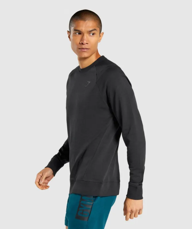 Gymshark Bold Crew - Black sold by Gymshark