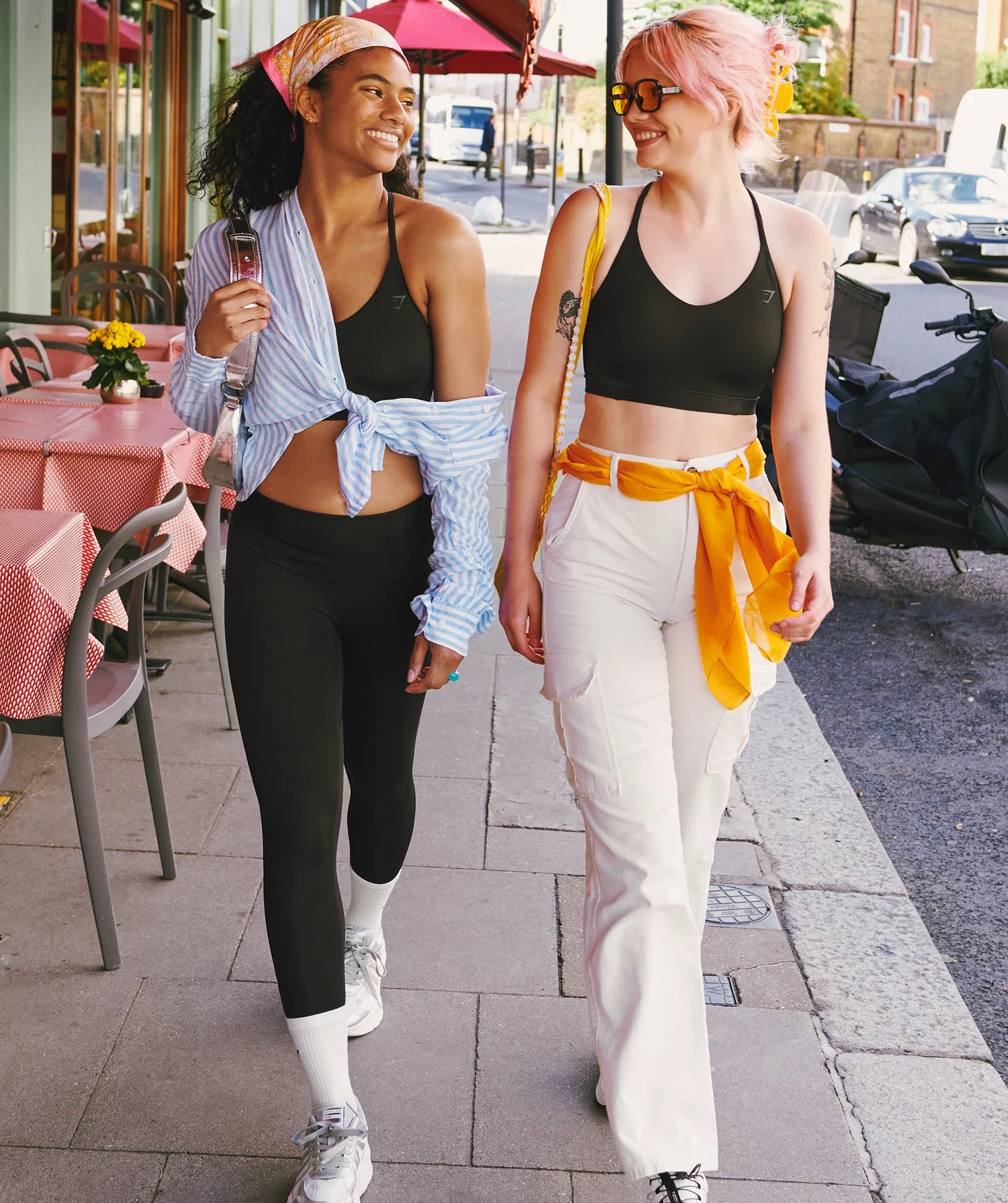 Gymshark Studio 7/8 Leggings - Black sold by Gymshark product image thumbnail 4