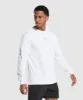 Gymshark Conditioning Goods Long Sleeve T-Shirt - White sold by Gymshark