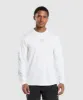 Gymshark Conditioning Goods Long Sleeve T-Shirt - White sold by Gymshark