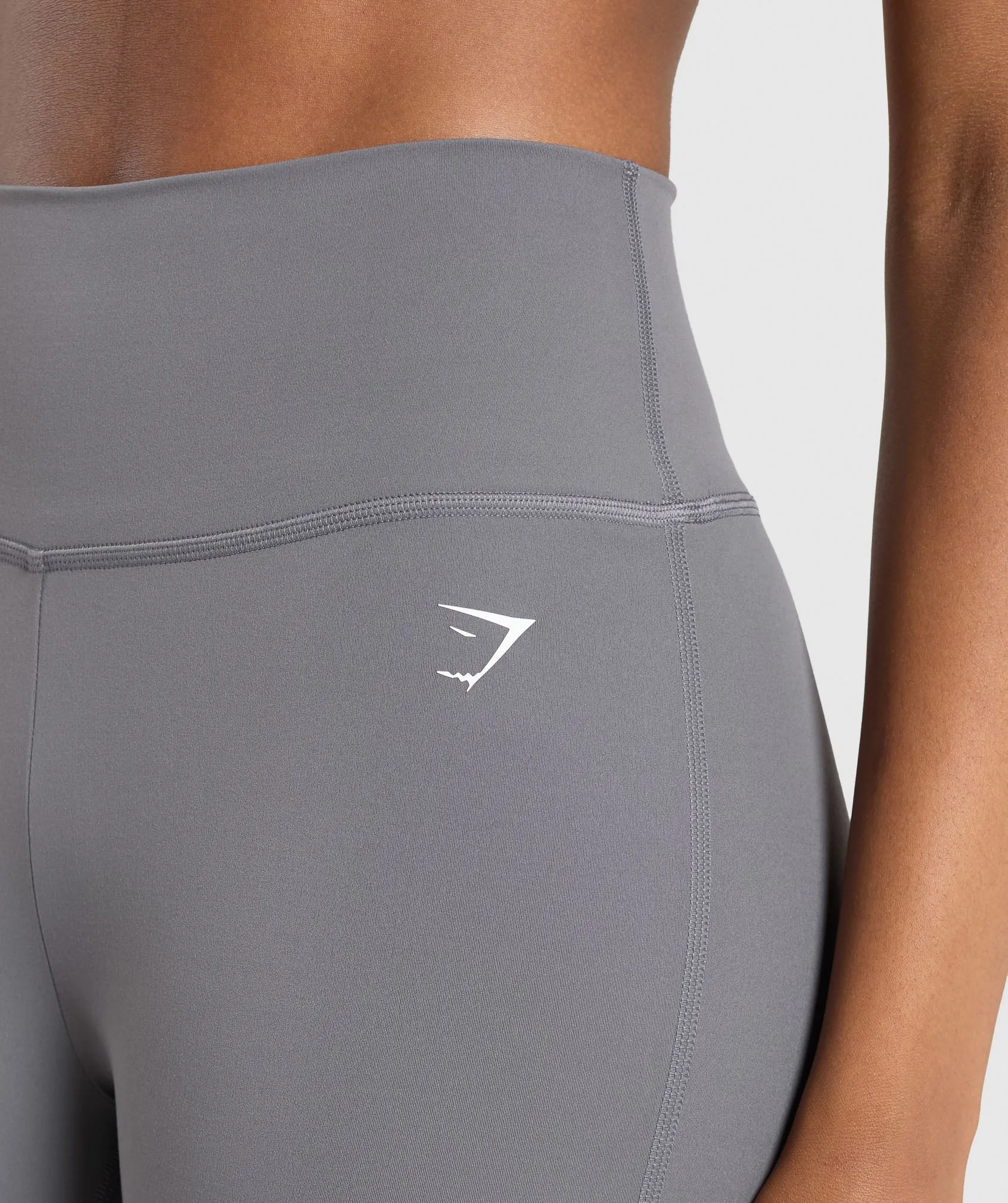 Gymshark Ribbon Ankle Legging - Brushed Grey sold by Gymshark product image thumbnail 5