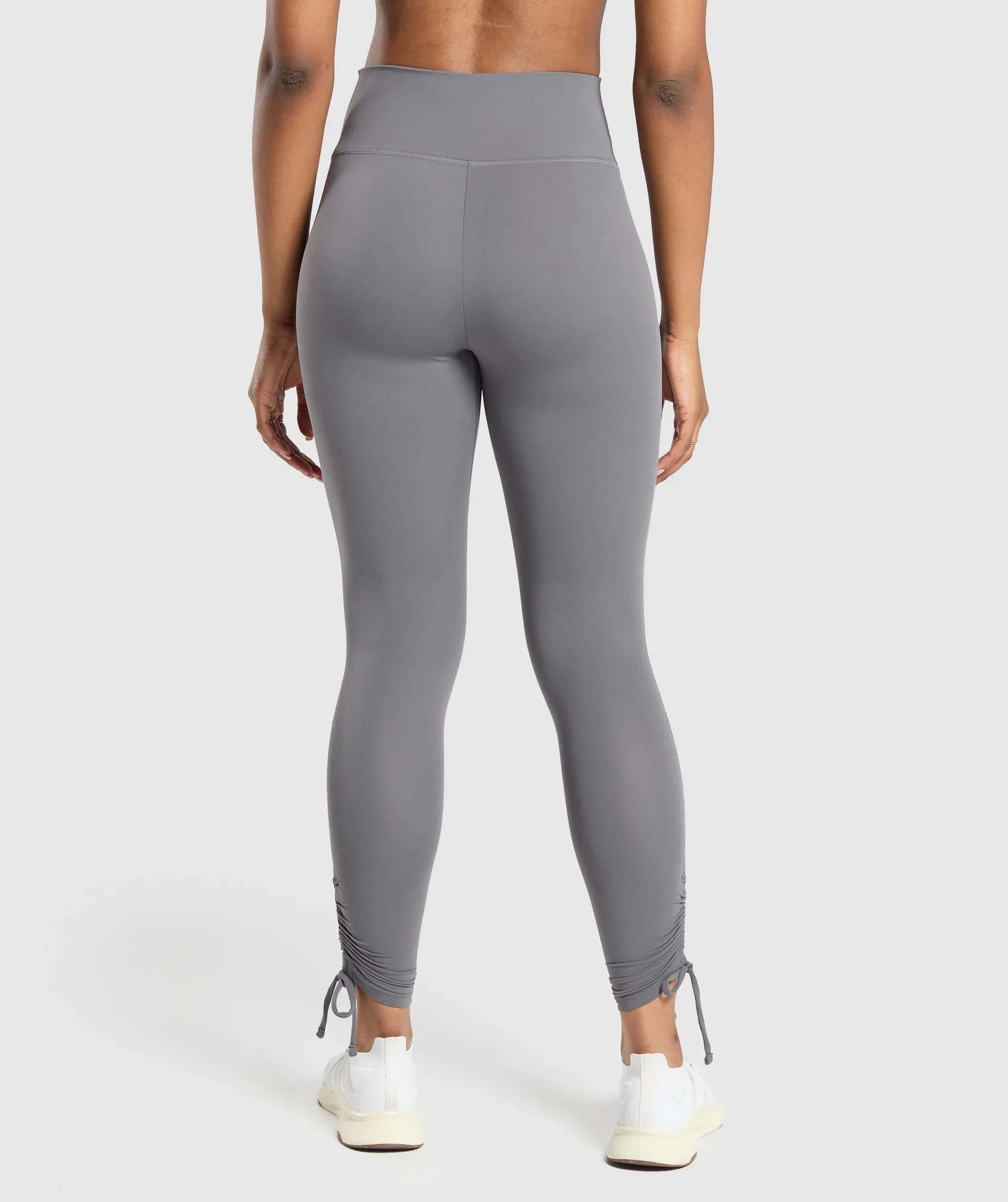 Gymshark Ribbon Ankle Legging - Brushed Grey sold by Gymshark product image thumbnail 2