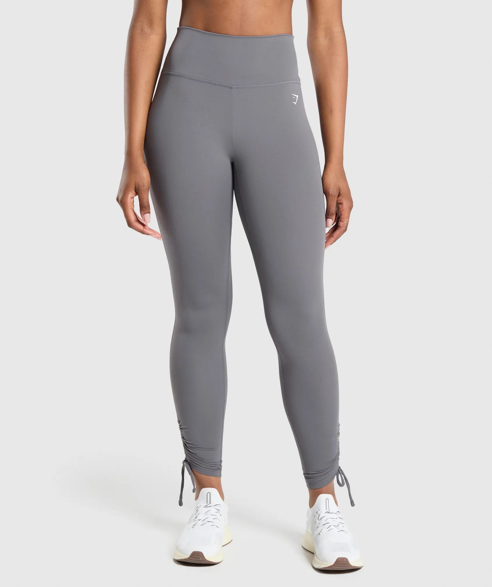 Gymshark Ribbon Ankle Legging - Brushed Grey sold by Gymshark