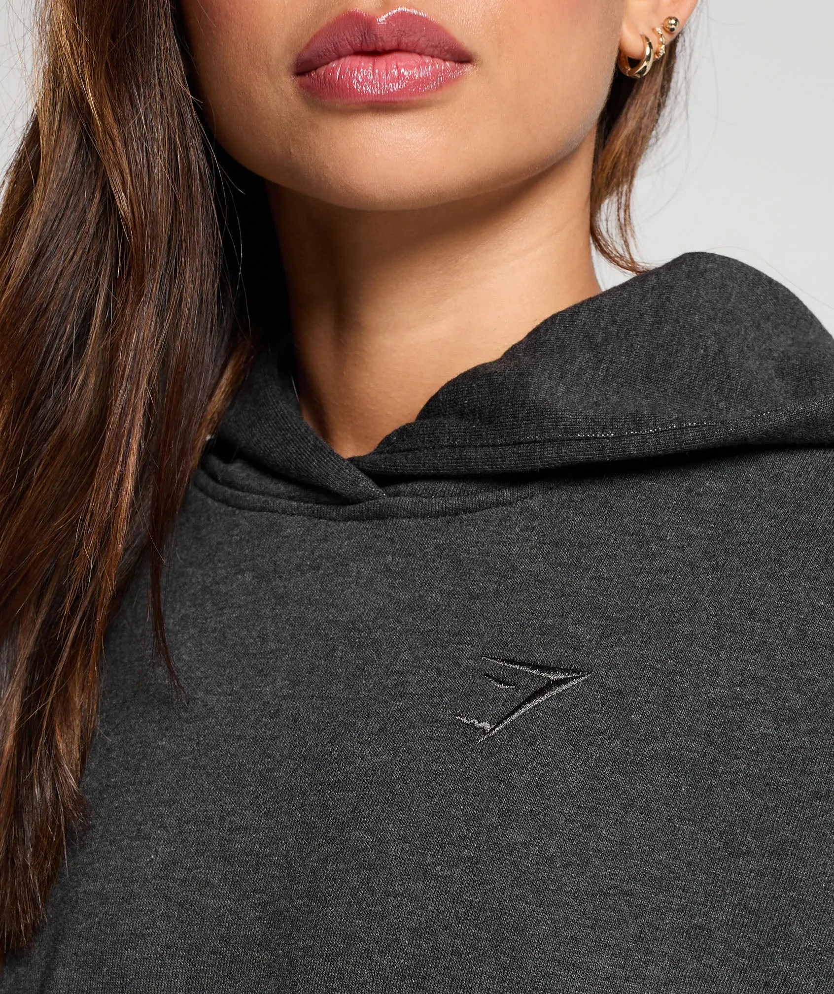 Gymshark Rest Day Sweats Hoodie - Black Marl sold by Gymshark product image thumbnail 5
