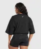 Gymshark Strong Women Oversized T-Shirt - Black sold by Gymshark