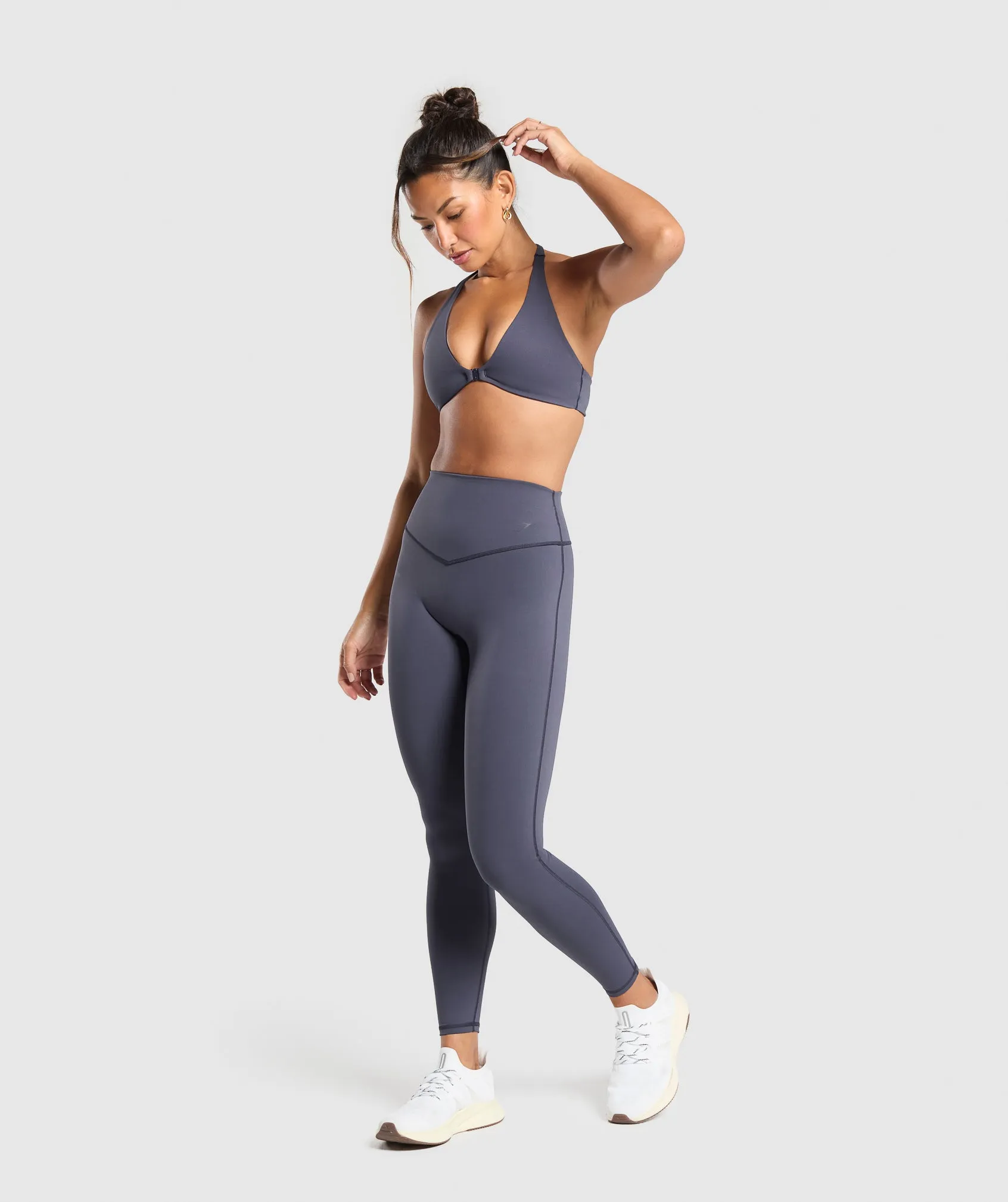Gymshark Elevate Leggings 2.0 - Heavy Blue sold by Gymshark product image thumbnail 4