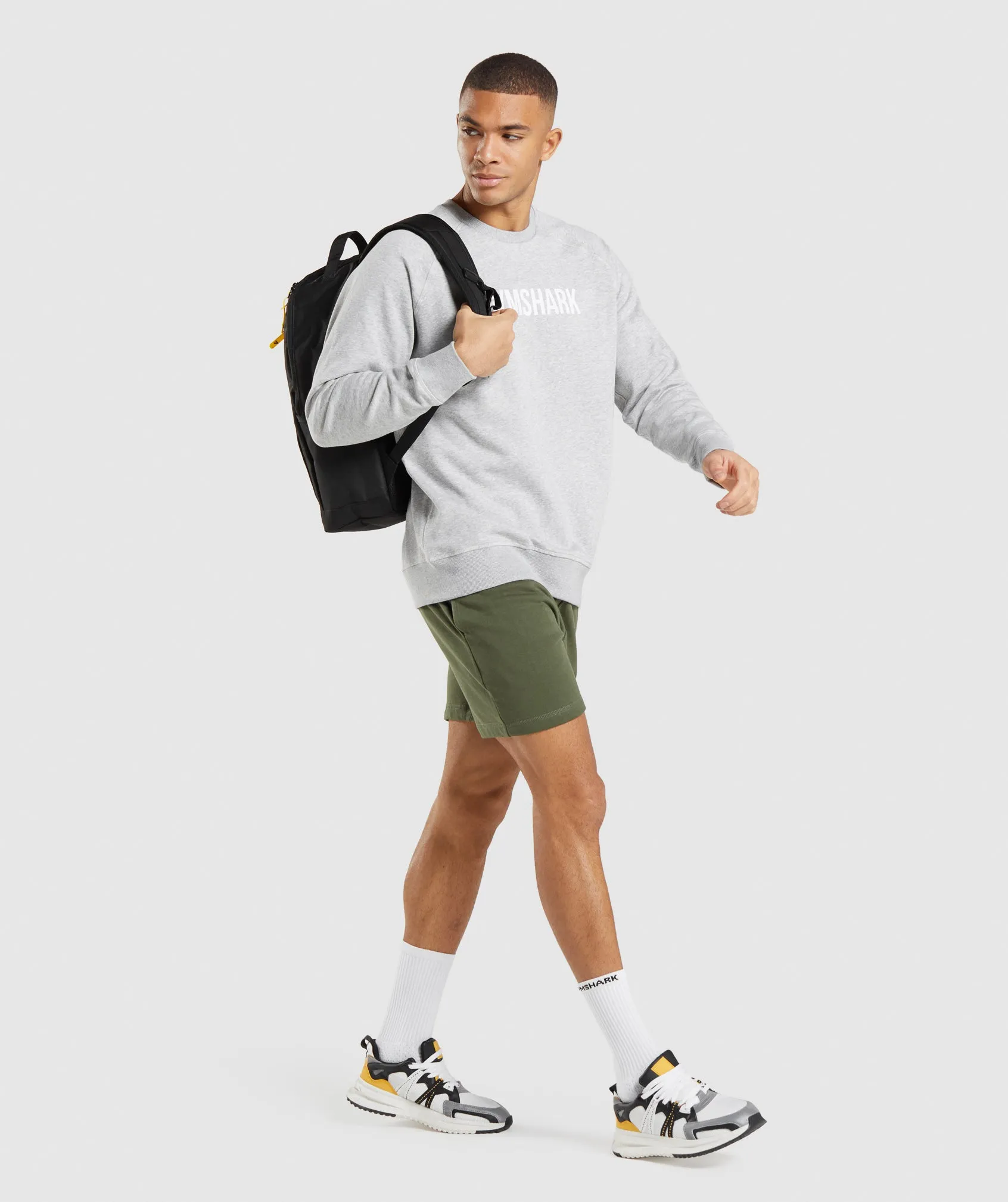Gymshark Apollo Crew - Light Grey Marl sold by Gymshark product image thumbnail 5