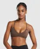 Gymshark Minimal Sports Bra - Penny Brown sold by Gymshark