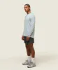 Gymshark everywear Tech Long Sleeve Tee - Ice Grey sold by Gymshark