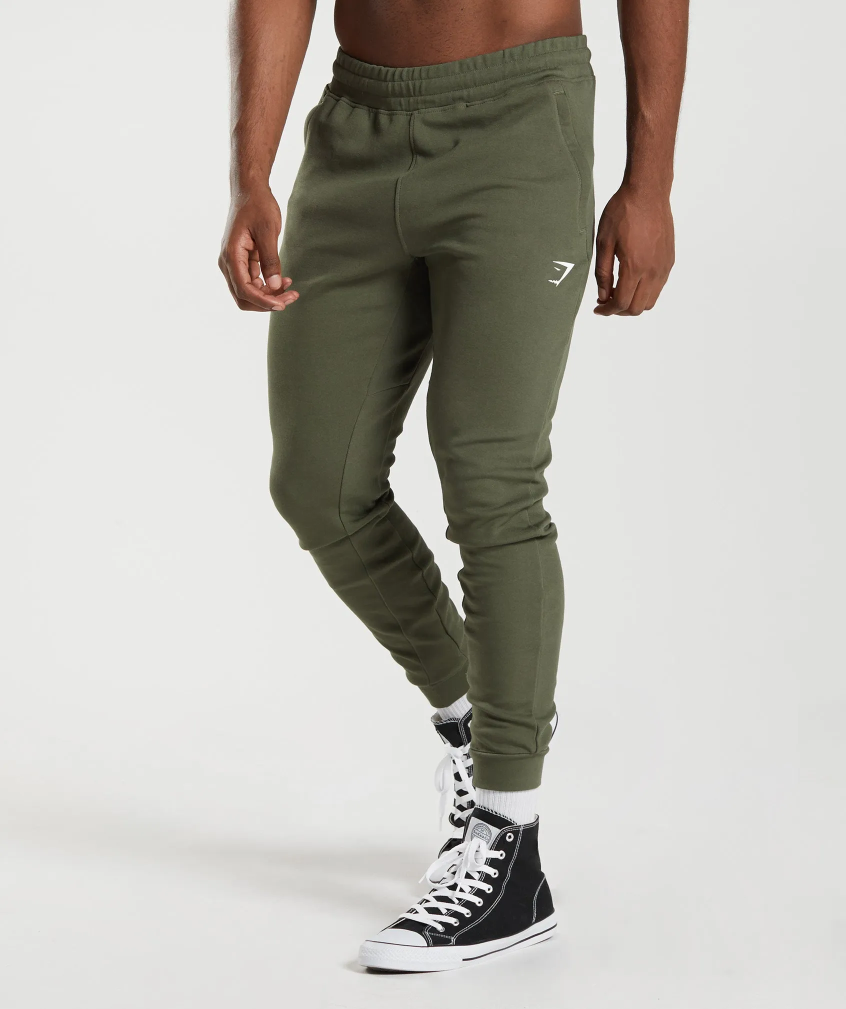 Gymshark React Joggers - Core Olive sold by Gymshark