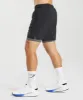Gymshark Sport 7" 2 In 1 Shorts - Black/Silhouette Grey sold by Gymshark