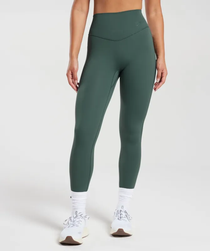 Gymshark Elevate Leggings - Fog Green sold by Gymshark