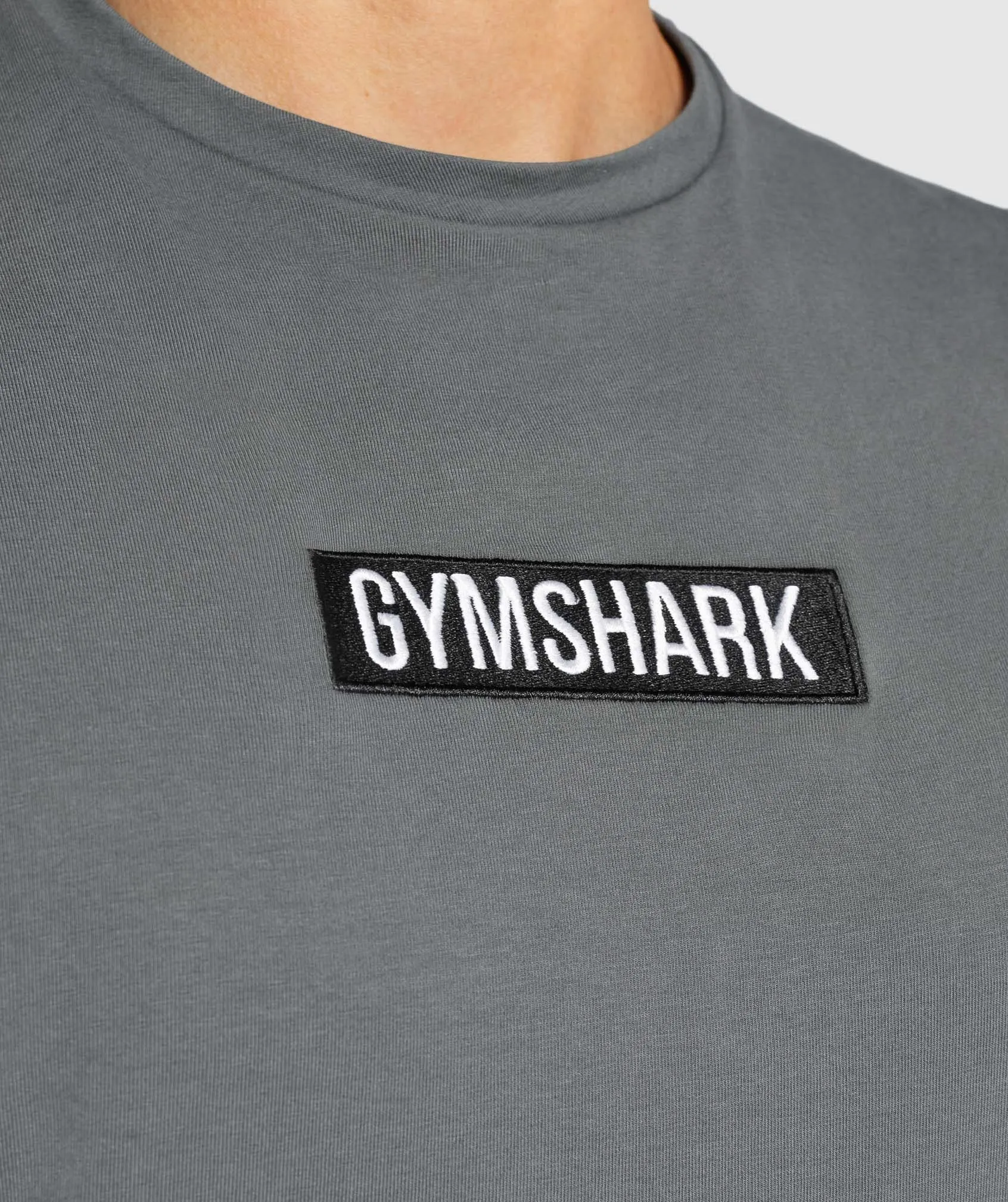 Gymshark Central Drop Arm Tank - Charcoal sold by Gymshark product image thumbnail 5