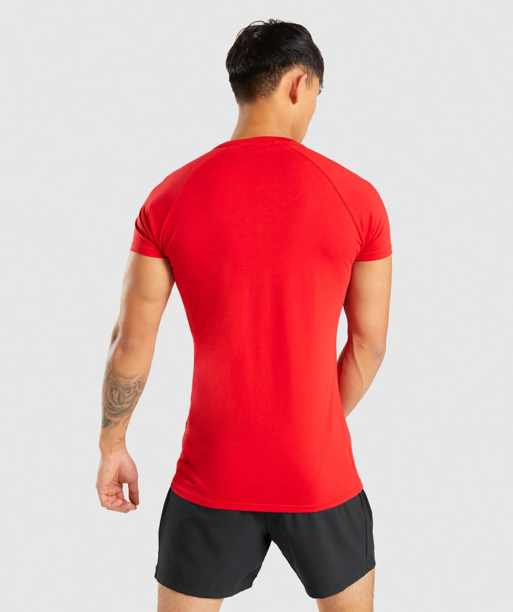 Gymshark Apollo T-Shirt - Red sold by Gymshark product image thumbnail 2