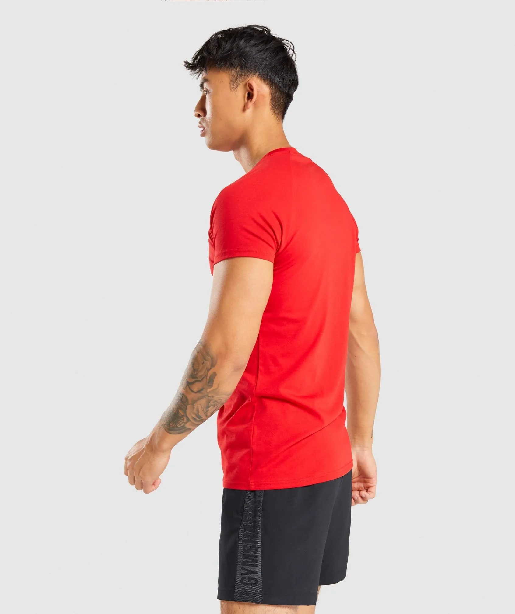 Gymshark Apollo T-Shirt - Red sold by Gymshark product image thumbnail 3