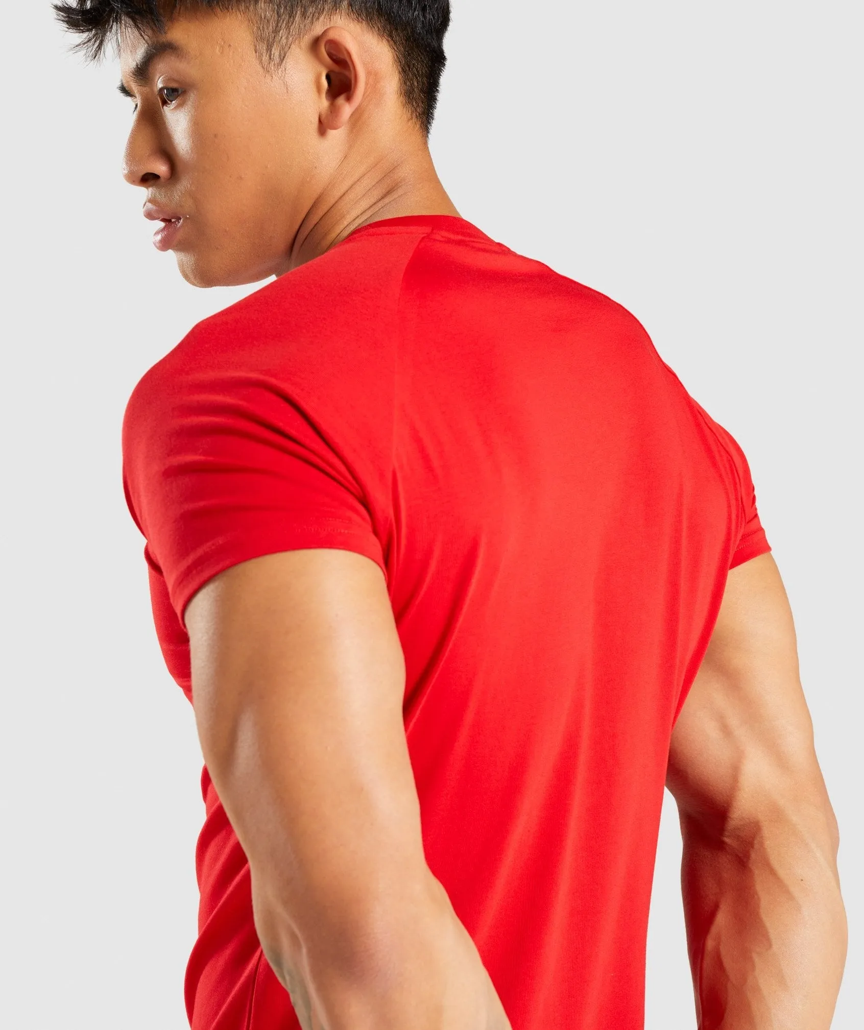 Gymshark Apollo T-Shirt - Red sold by Gymshark product image thumbnail 5