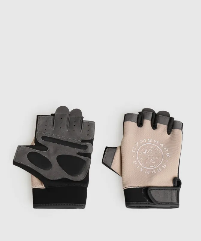 Gymshark Legacy Lifting Gloves - Pebble Grey sold by Gymshark