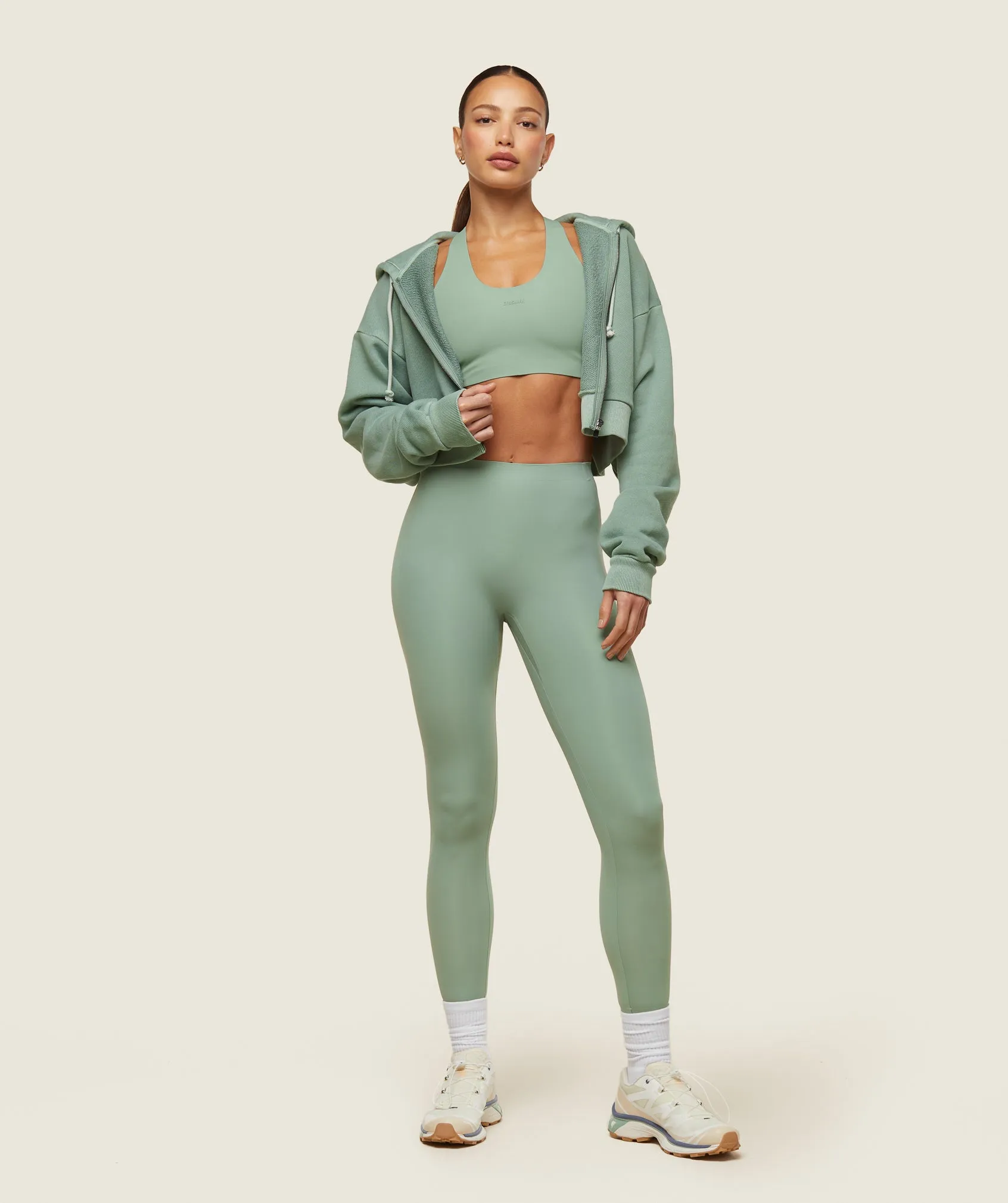 Gymshark everywear Active Leggings - Dollar Green sold by Gymshark product image thumbnail 2