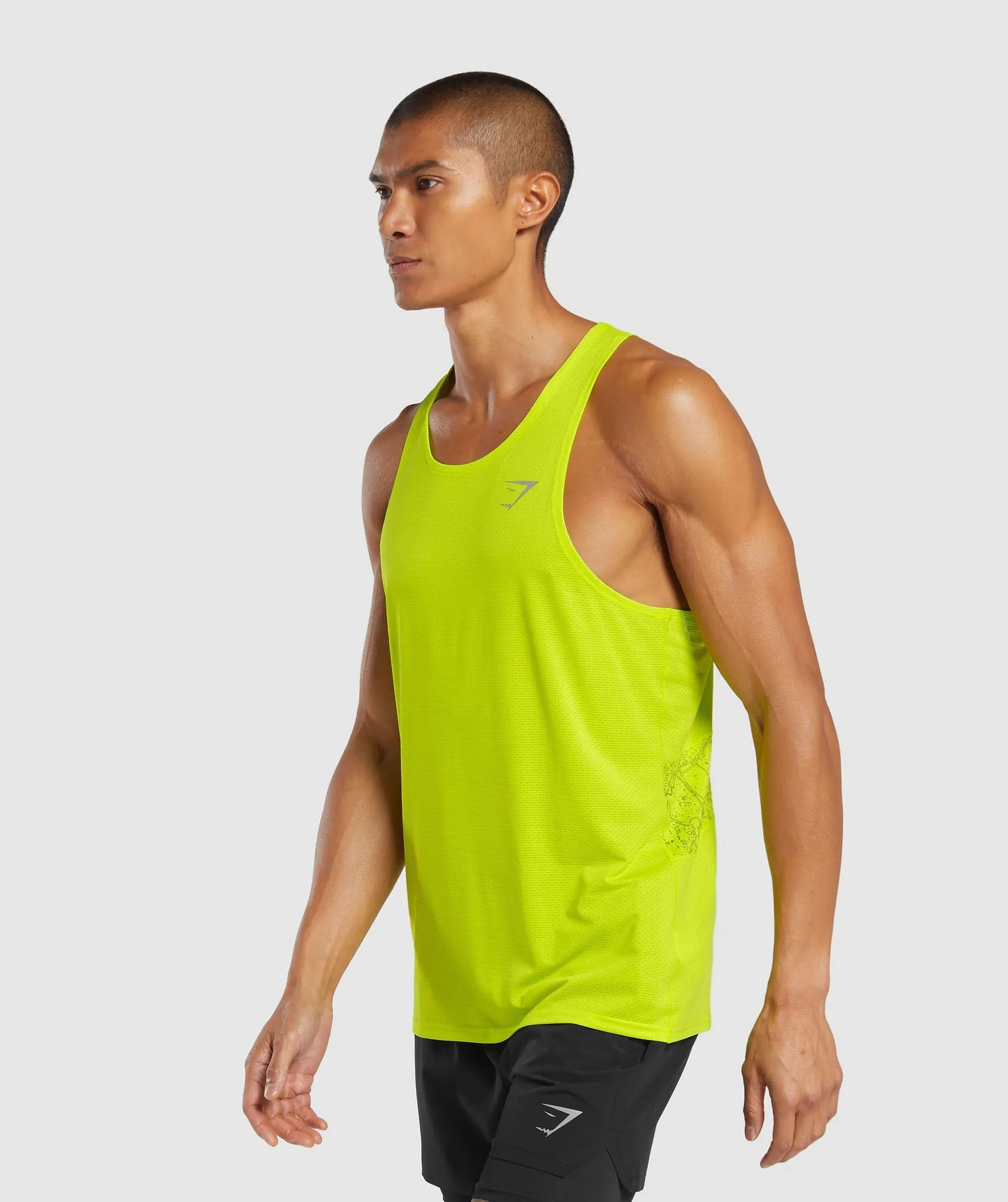 Gymshark Speed Tank - Fluo Speed Green sold by Gymshark product image thumbnail 4
