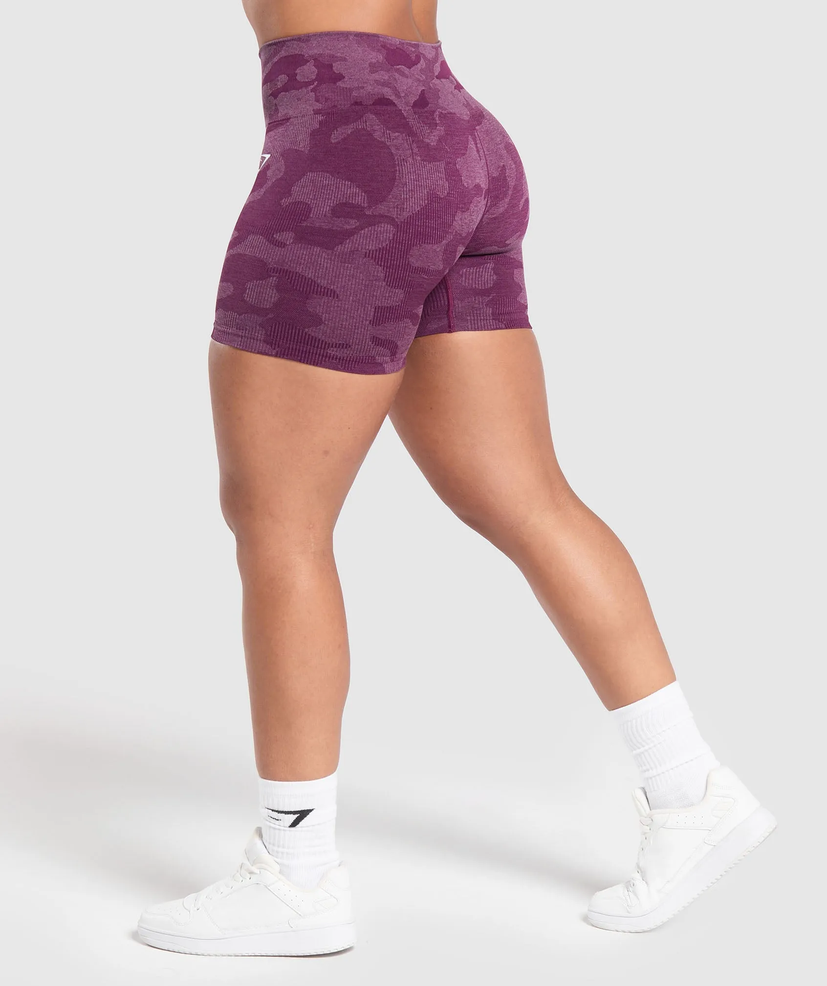 Gymshark Adapt Camo Seamless Shorts- Magenta Purple/ Soft Purple sold by Gymshark product image thumbnail 3