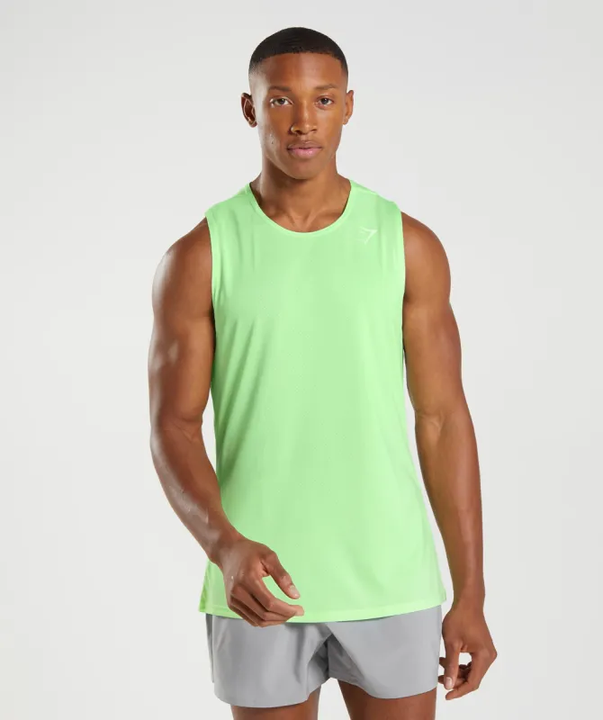 Gymshark Arrival Tank - Fluo Mint sold by Gymshark