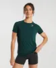 Gymshark Vital Seamless 2.0 Light T-Shirt - Deep Teal Marl sold by Gymshark