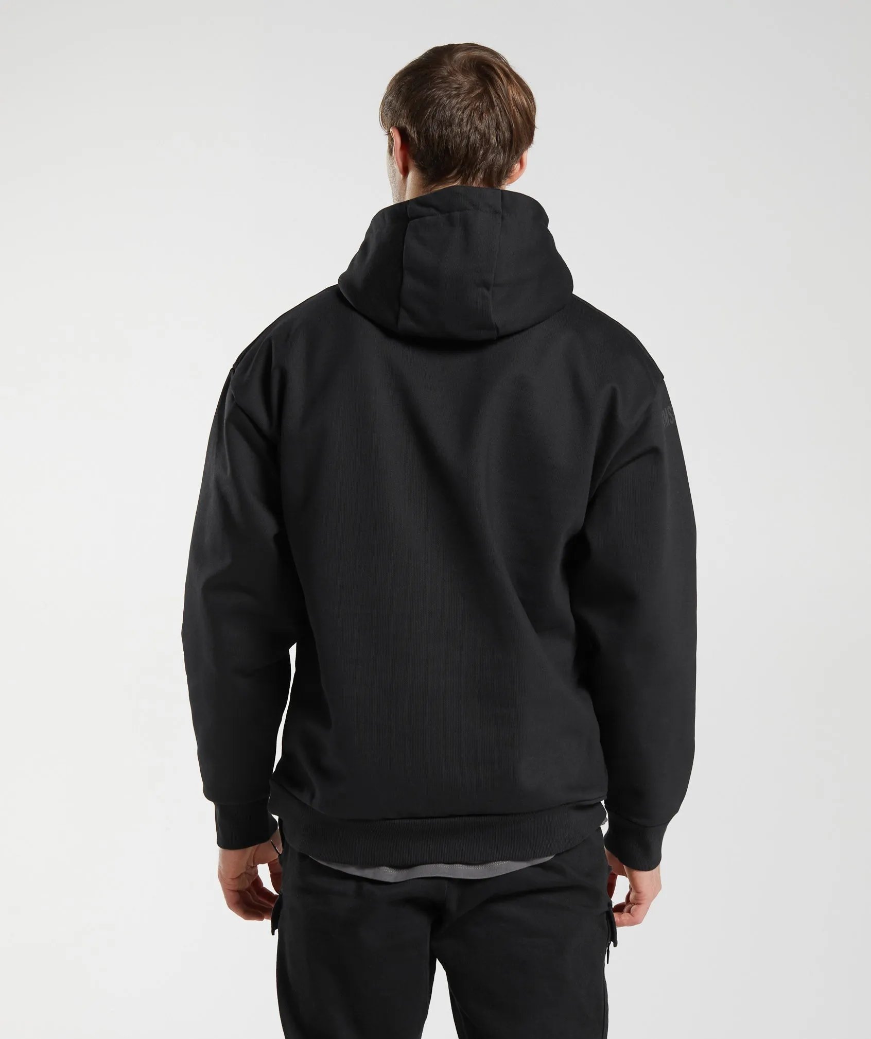 GS x David Laid Hoodie - Black sold by Gymshark product image thumbnail 3