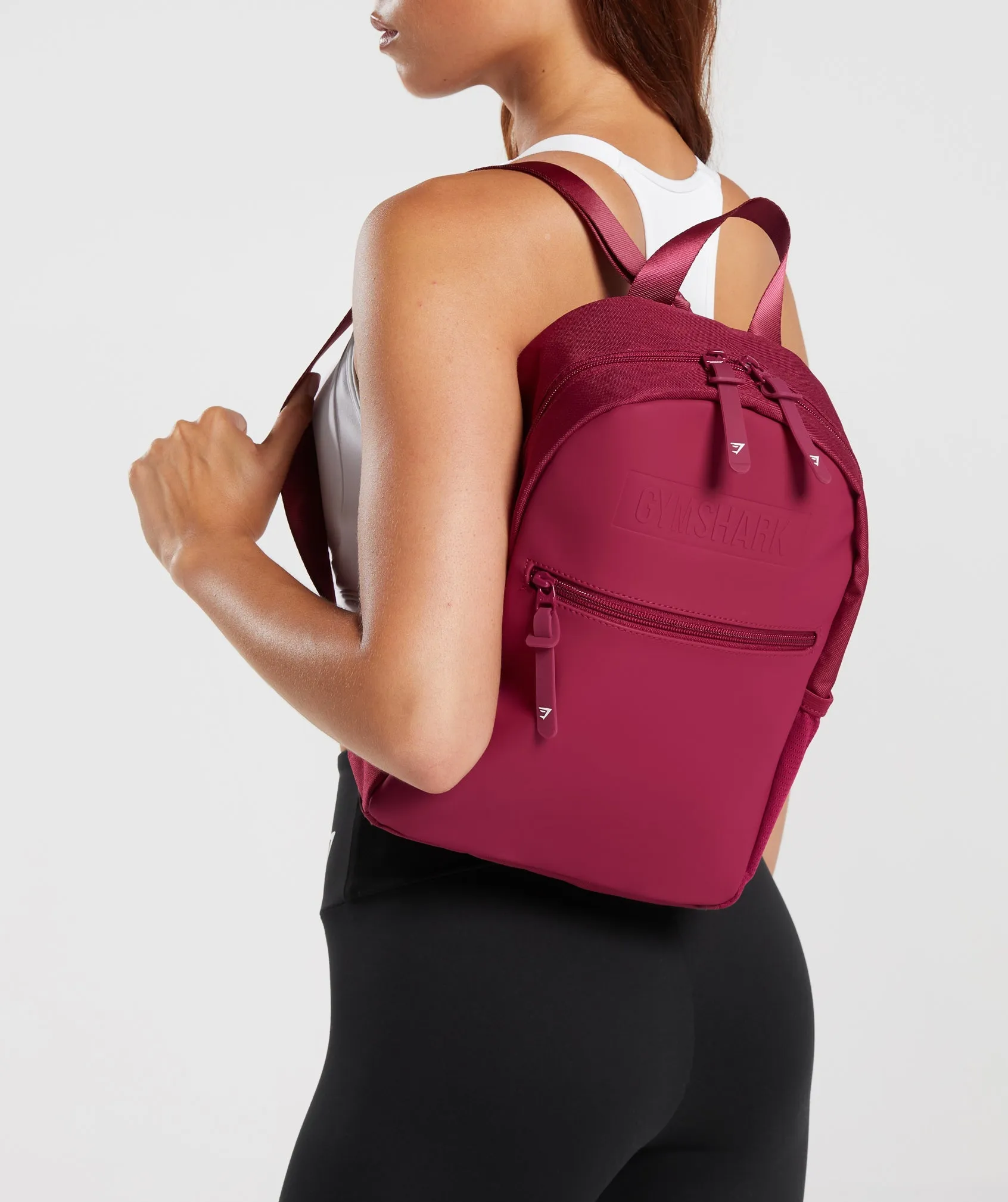 Gymshark Everyday Mini Backpack - Raspberry Pink sold by Gymshark product image thumbnail 2