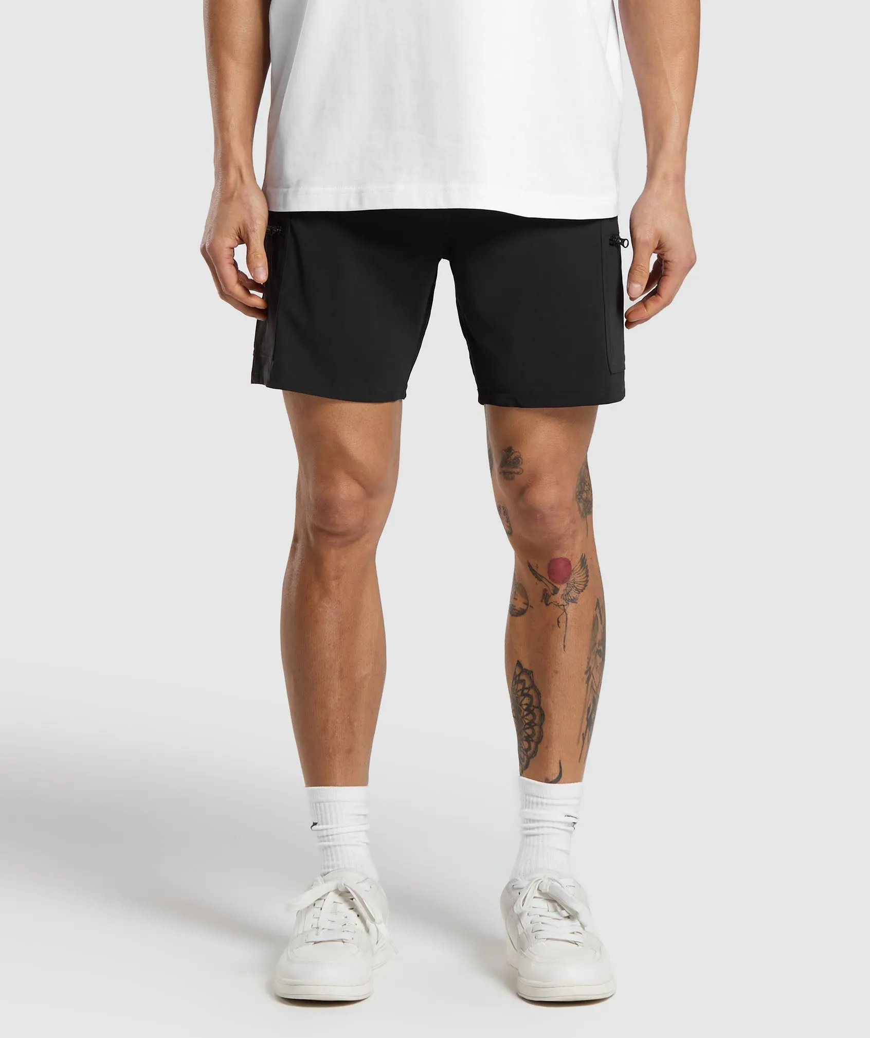Gymshark Rest Day 6" Cargo Shorts - Black sold by Gymshark product image thumbnail 2