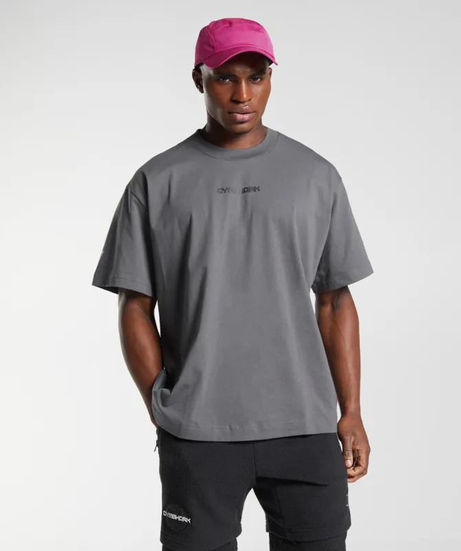 Gymshark Vibes T-Shirt - Silhouette Grey made by Gymshark