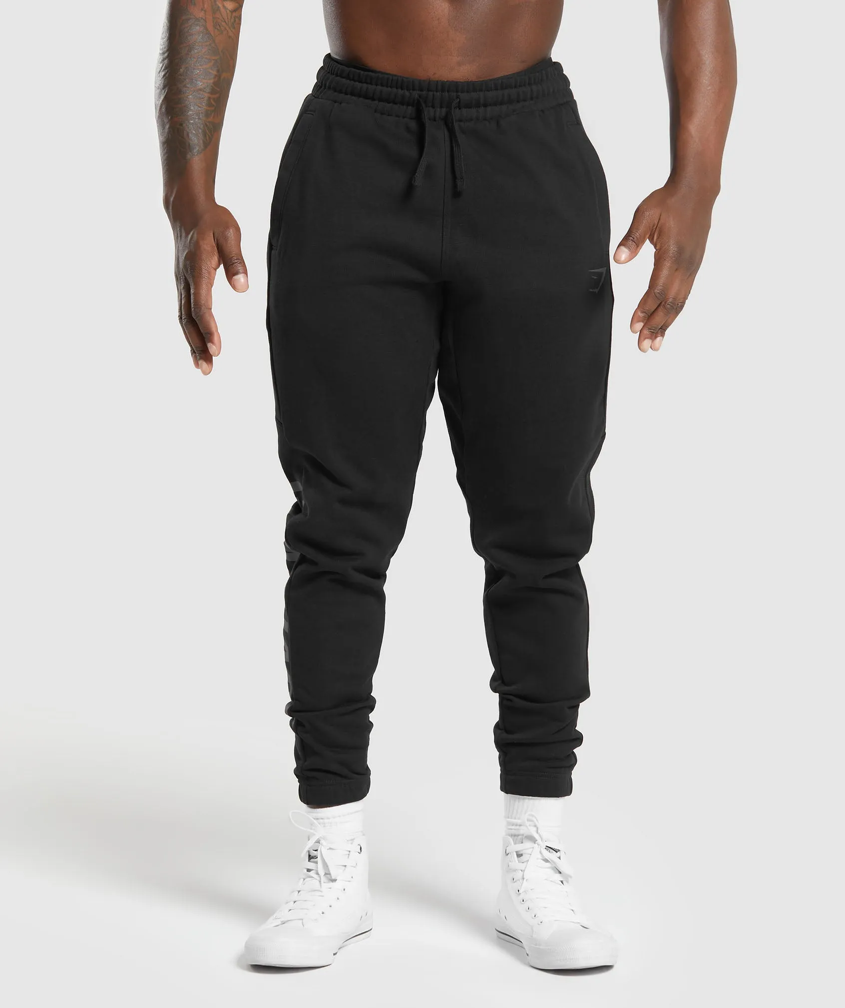 Gymshark Power Joggers - Black sold by Gymshark product image thumbnail 2